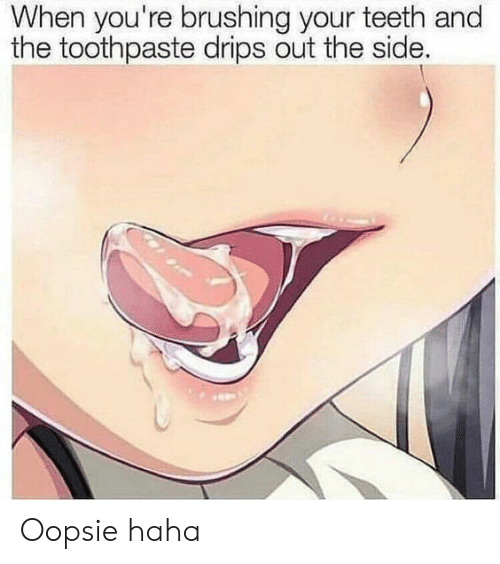 Toothbrush dripping