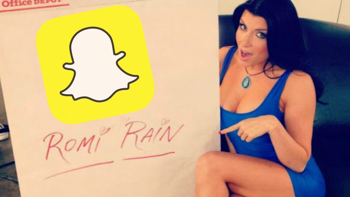 best of Rain snapchat romi