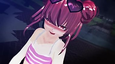 best of Strip mmd addiction purple rin