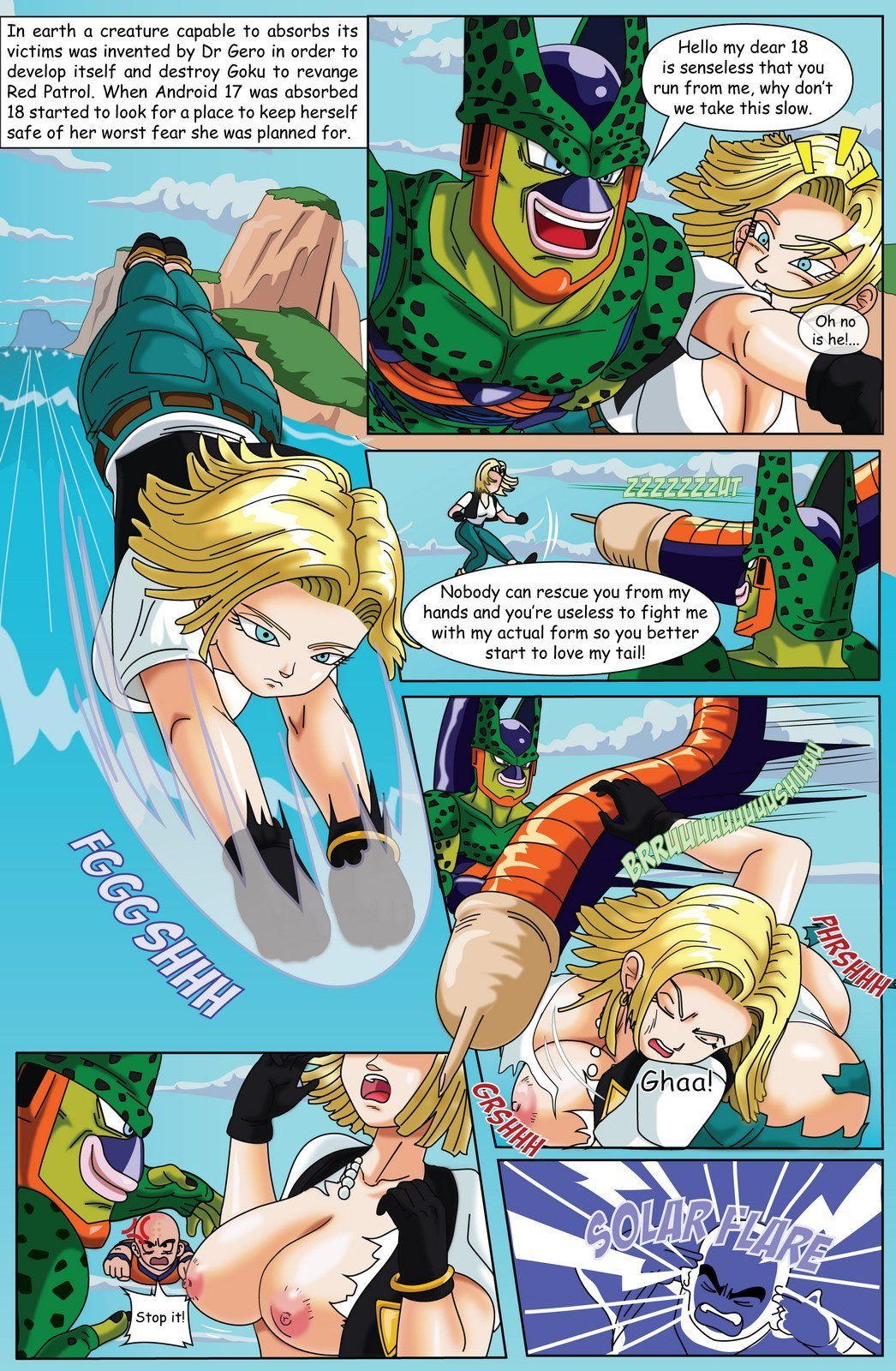 best of Cell gets dbz android fucked
