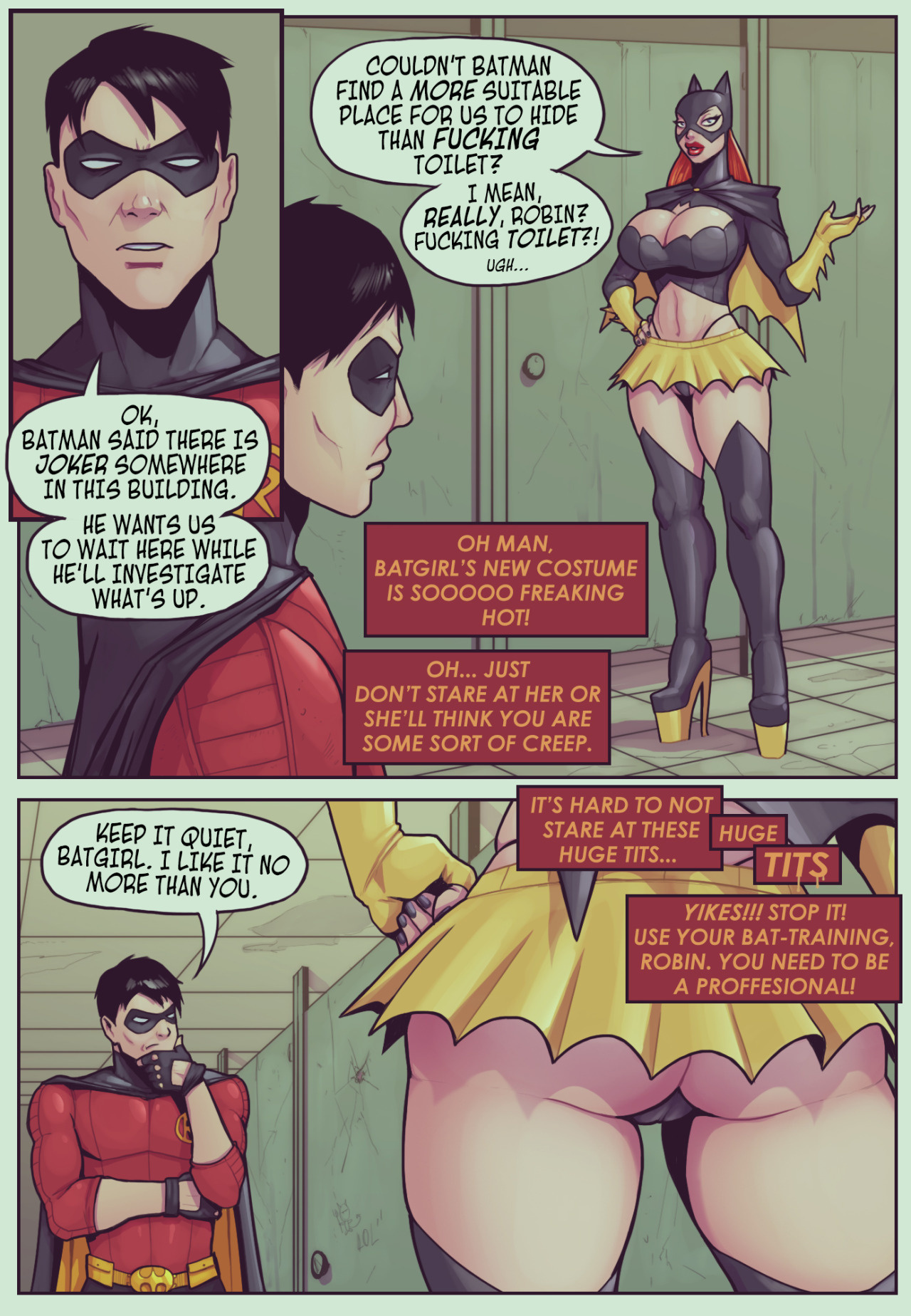 Dottie reccomend batgirl fucked