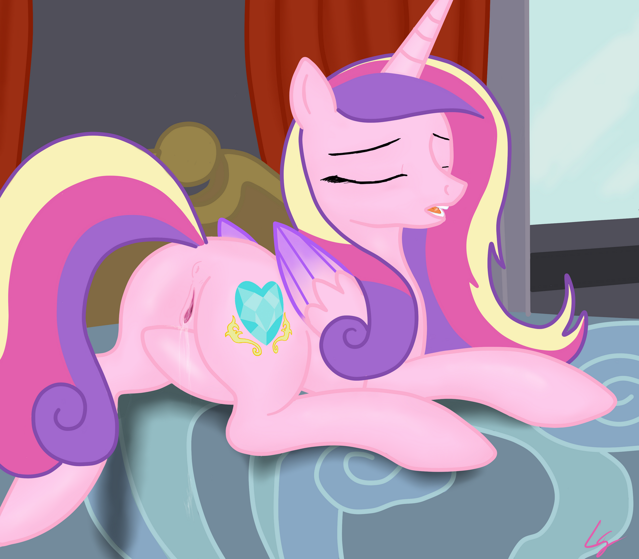 best of Behind princess cadence twilights back fucked