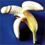 Deutsche fettsau schiebt sich banane arschloch