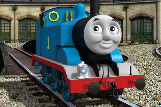 Superman reccomend thomas train learns about