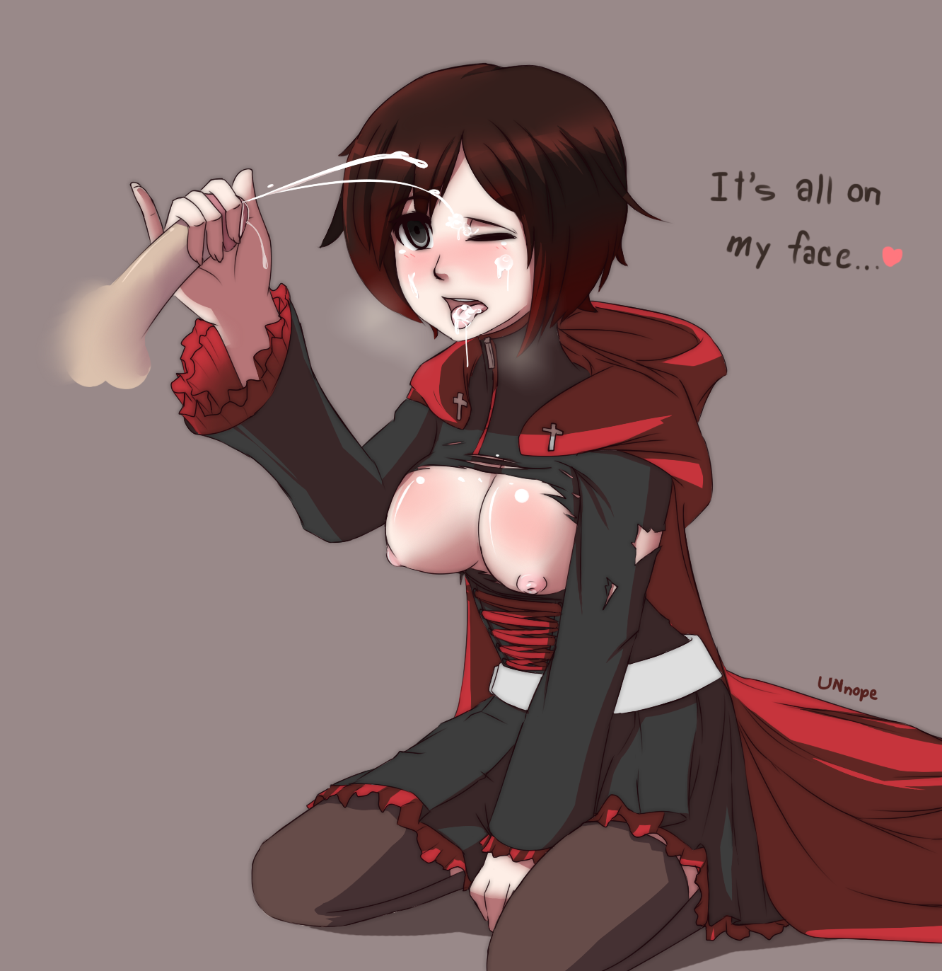 Bullseye reccomend ruby rose rwby cums hard squirts