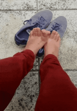 best of Sock feet smelling shoe