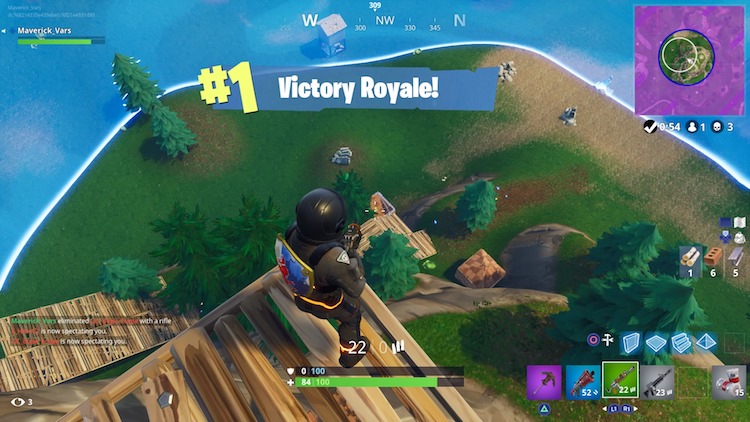 Fortnite victory royale