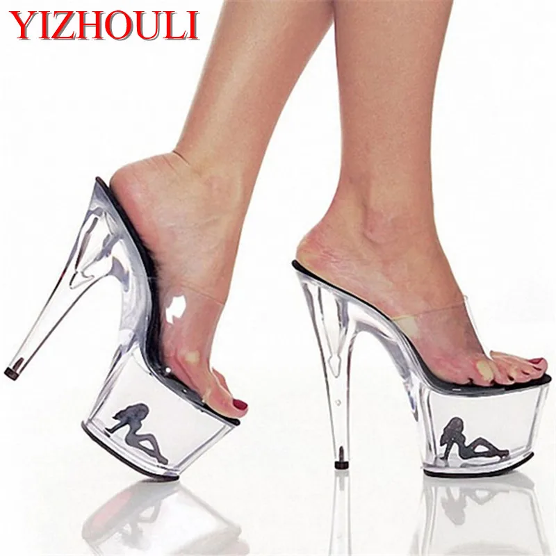 Darth V. reccomend sexy black 17cm high heels sandals