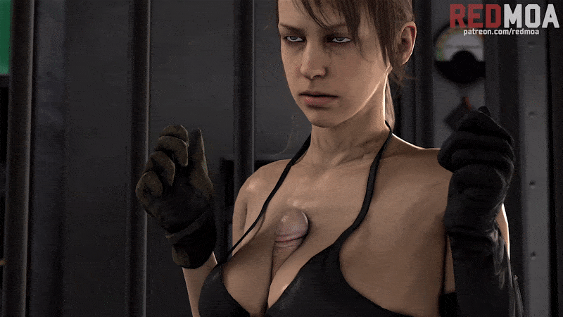 Quiet from metal gear getting fucked