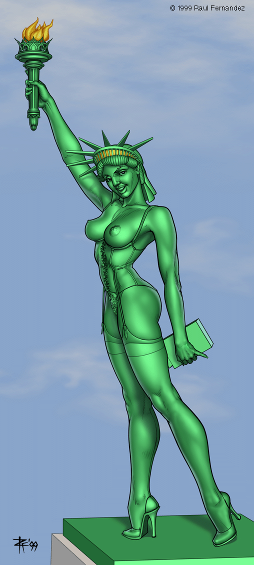 Oldie recommendet striptease statue liberty