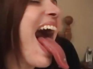 Laser reccomend megan zass super long tongue