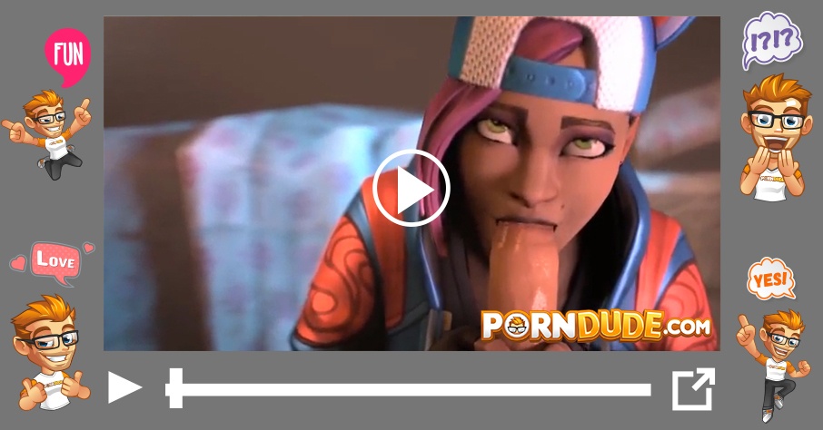 Fortnite porn skully sloppy blowjob