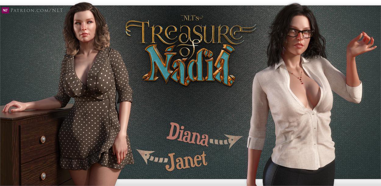 Treasure nadia part janet pricia loveskysan