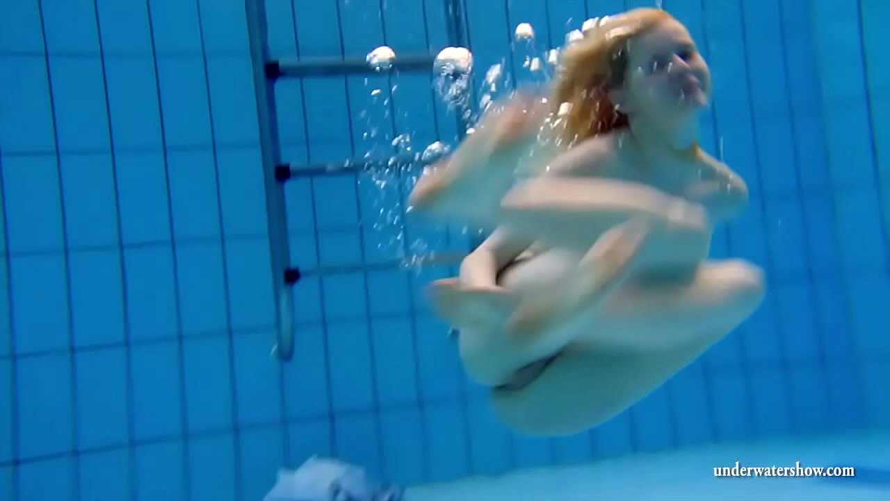 Russian teenie lucie goes underwater swimming