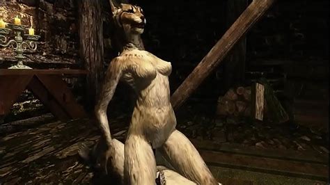 Khajiit female bitch rubs