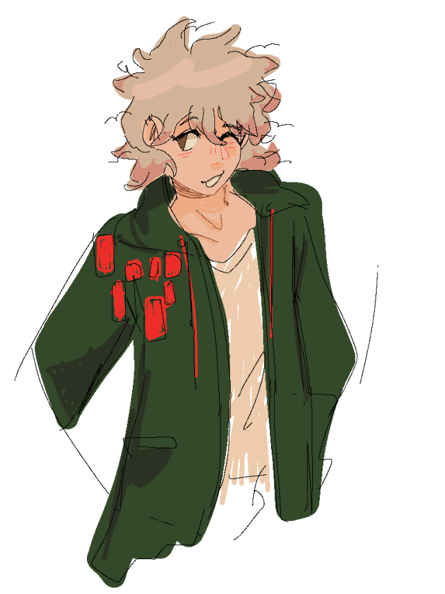 Black P. reccomend nagito komaeda asmr while fingers plays