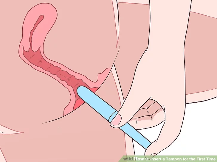 New N. reccomend shows insert period tampon peeing menstruation