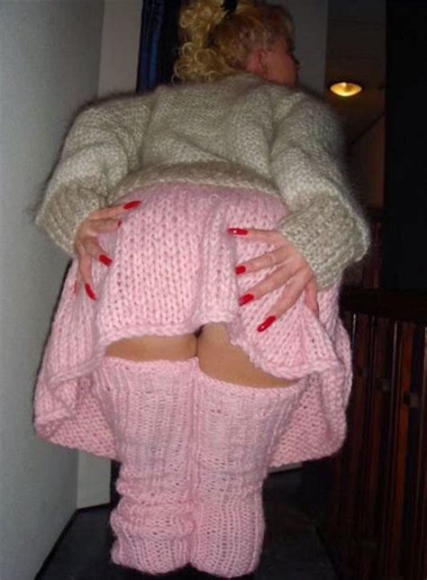 Mohair sweater bondage