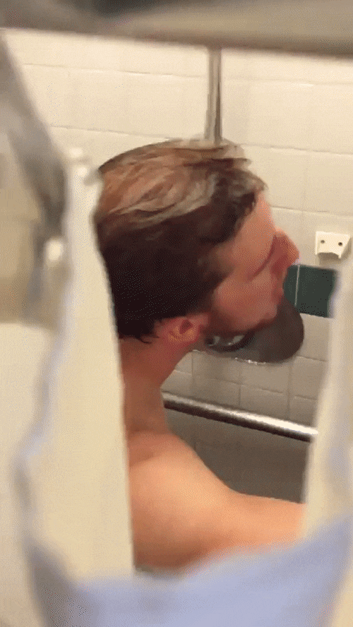 Mr. M. reccomend spycam twink caught showering
