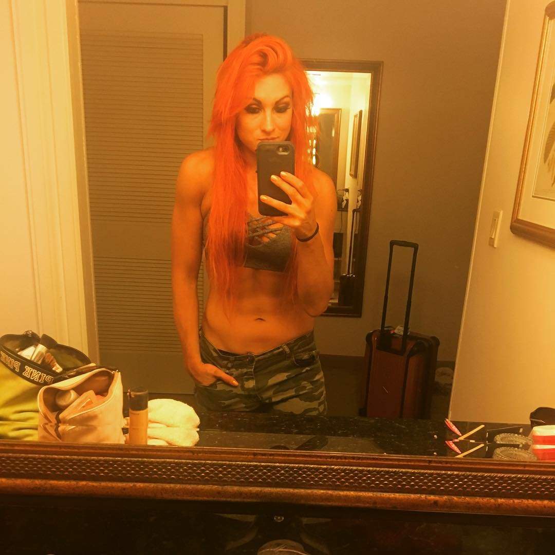 Becky lynch look alike gets deep