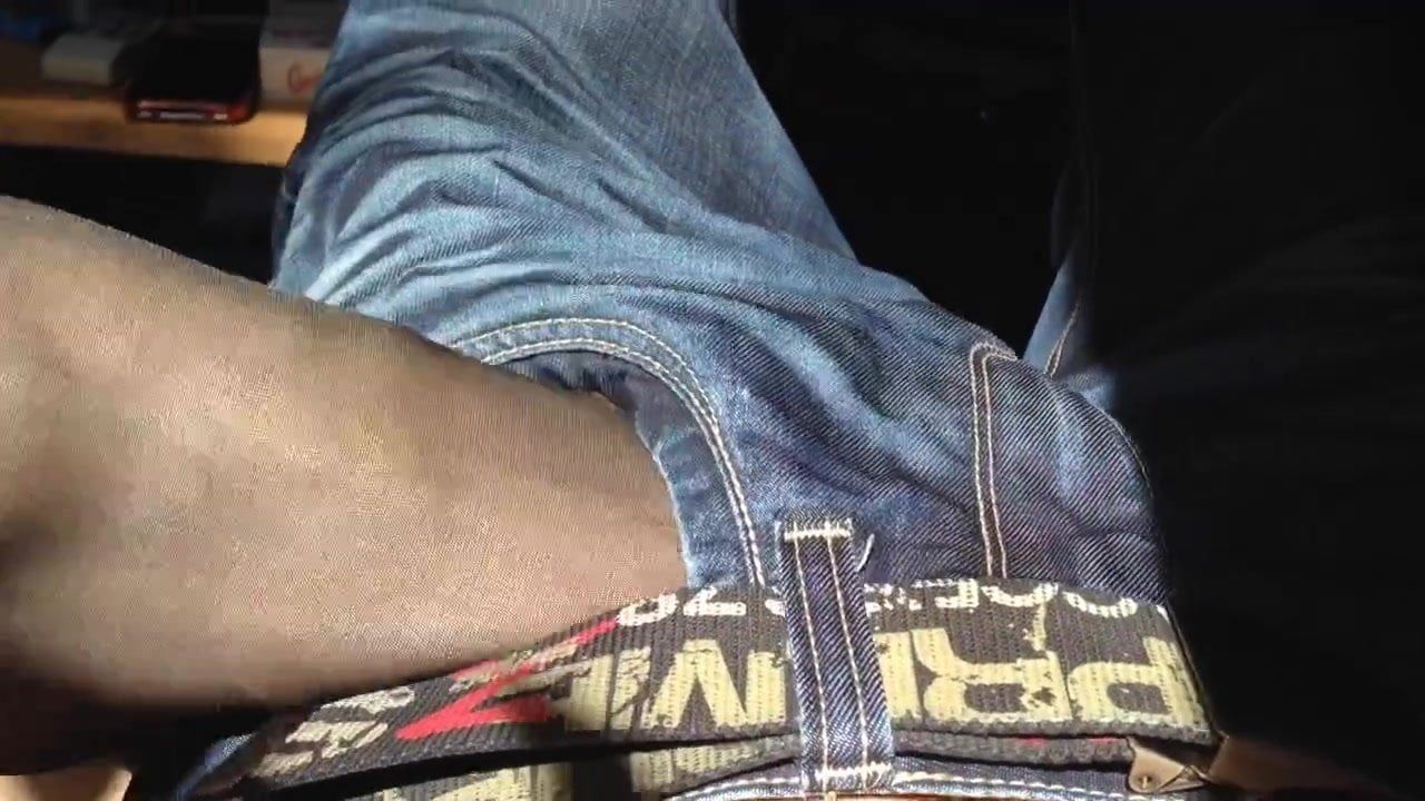 best of Pants from crotch footsie