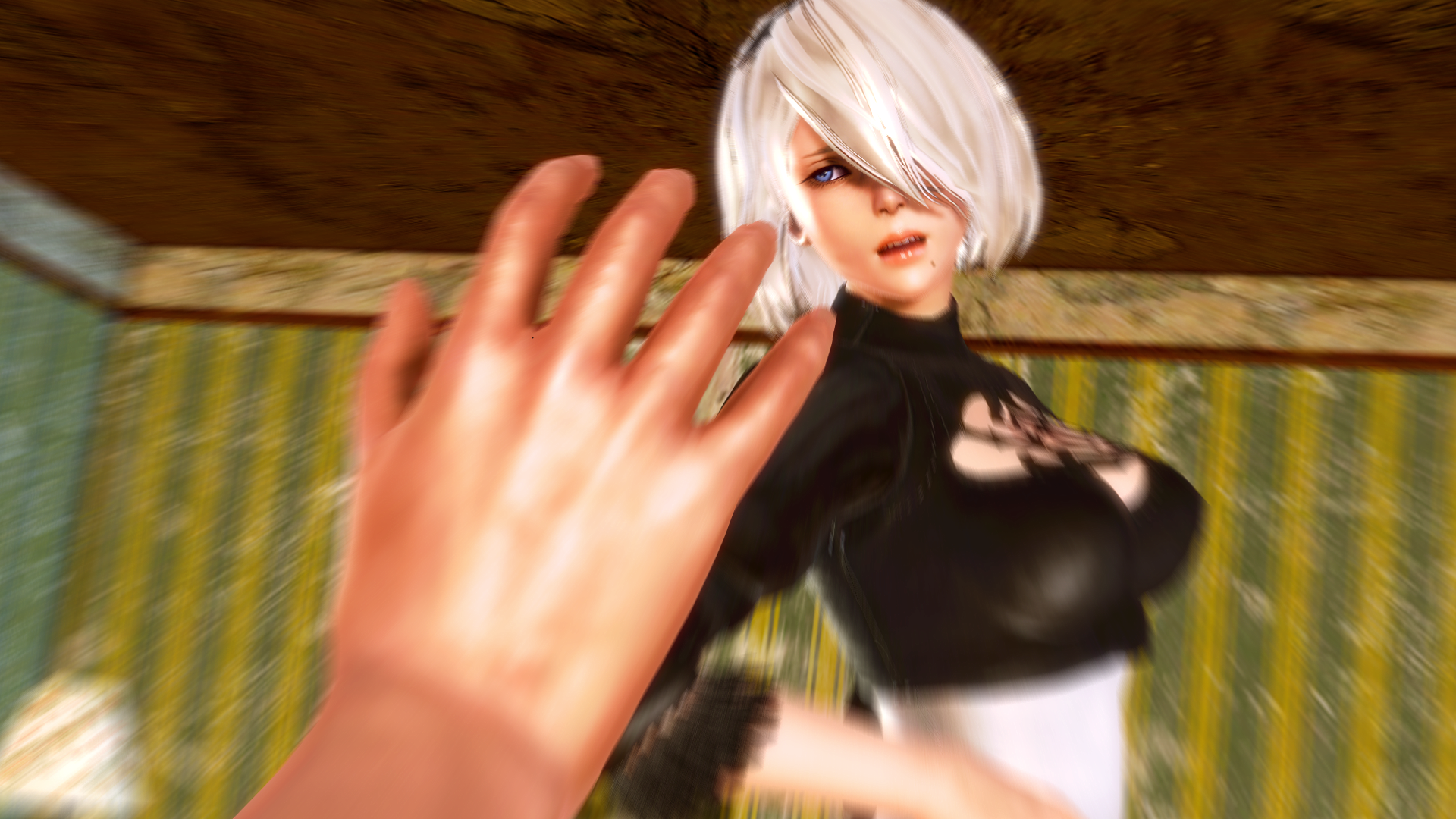 best of Automata nier giving facial felicia from