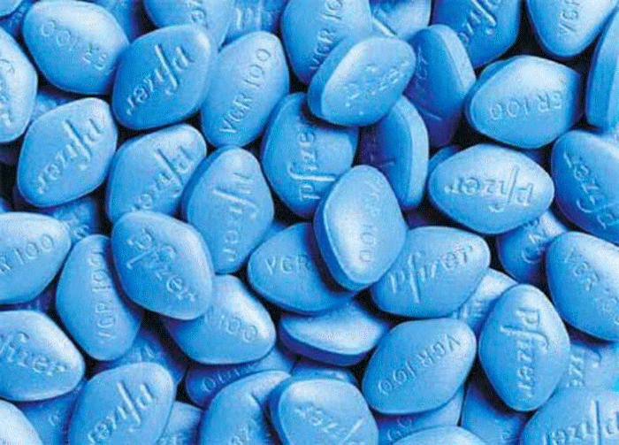 Blue pill boner