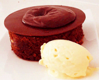 Chocolate cake crush
