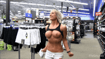 best of Store flashing boobs busty girl black