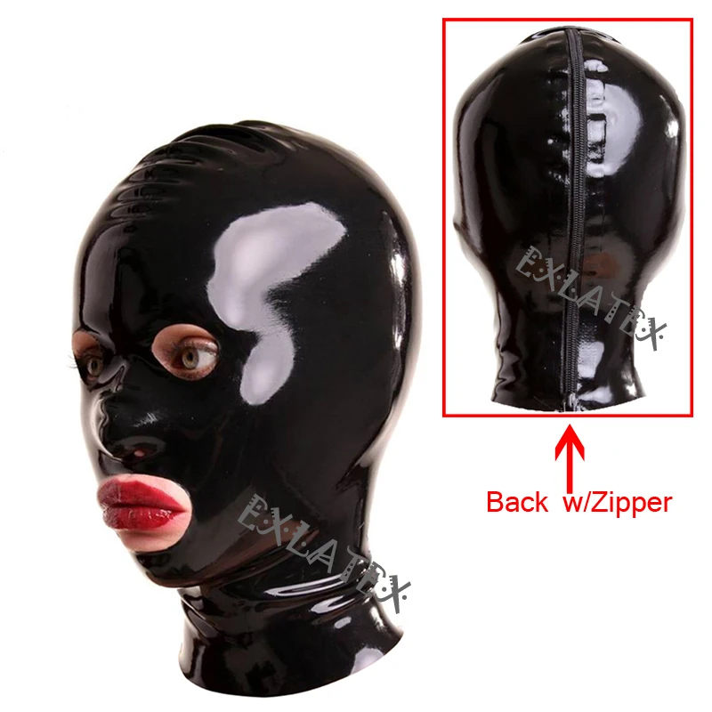 The S. reccomend cumming latex rebreather hood