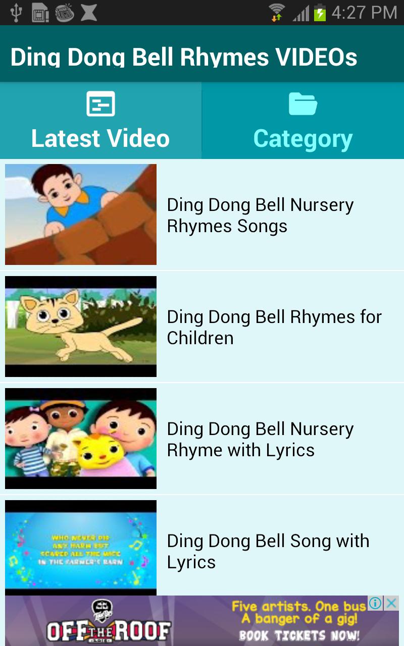 Golden G. recomended Ding Dong Bell - free fun education nursery rhyme.