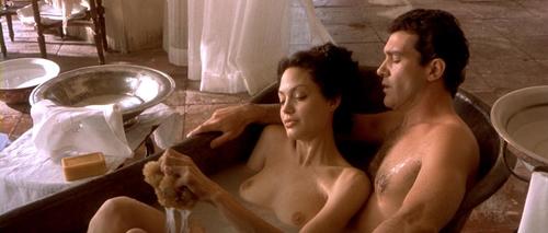 Angelina jolie lingerie nipples pushing