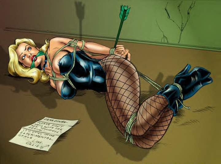 Canary zatanna bound gagged