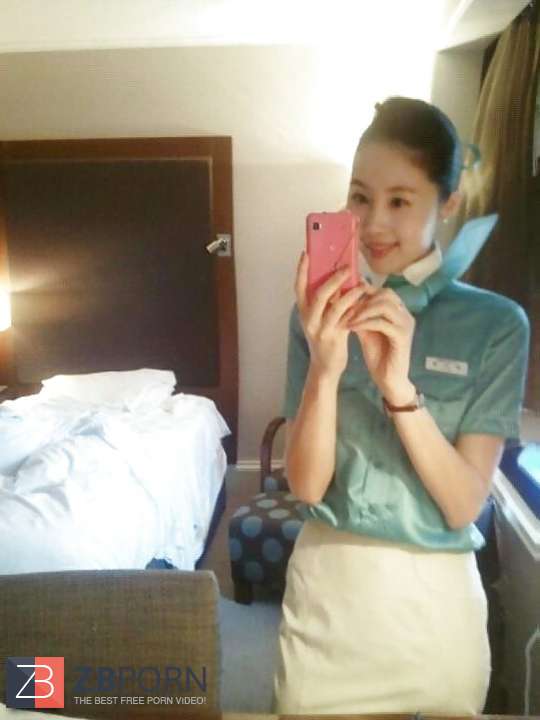 Chinese flight attendant creampie