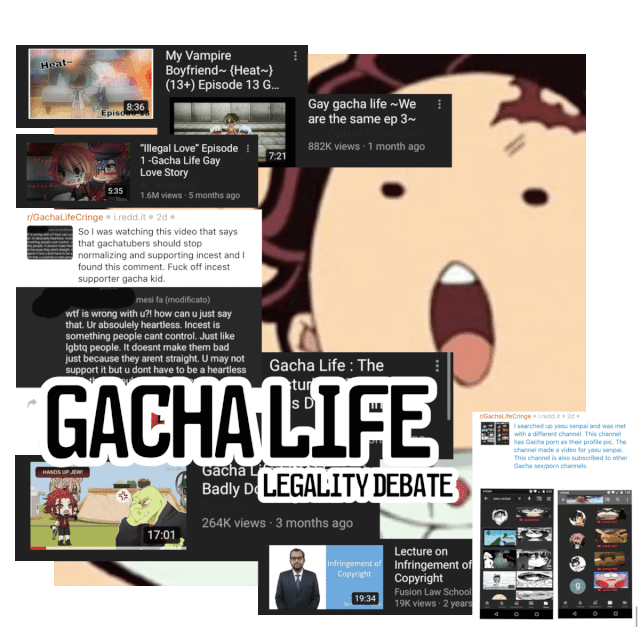 Rellie J. reccomend gacha life school part from youtube