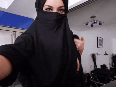 best of Showing hijab boobs live girl