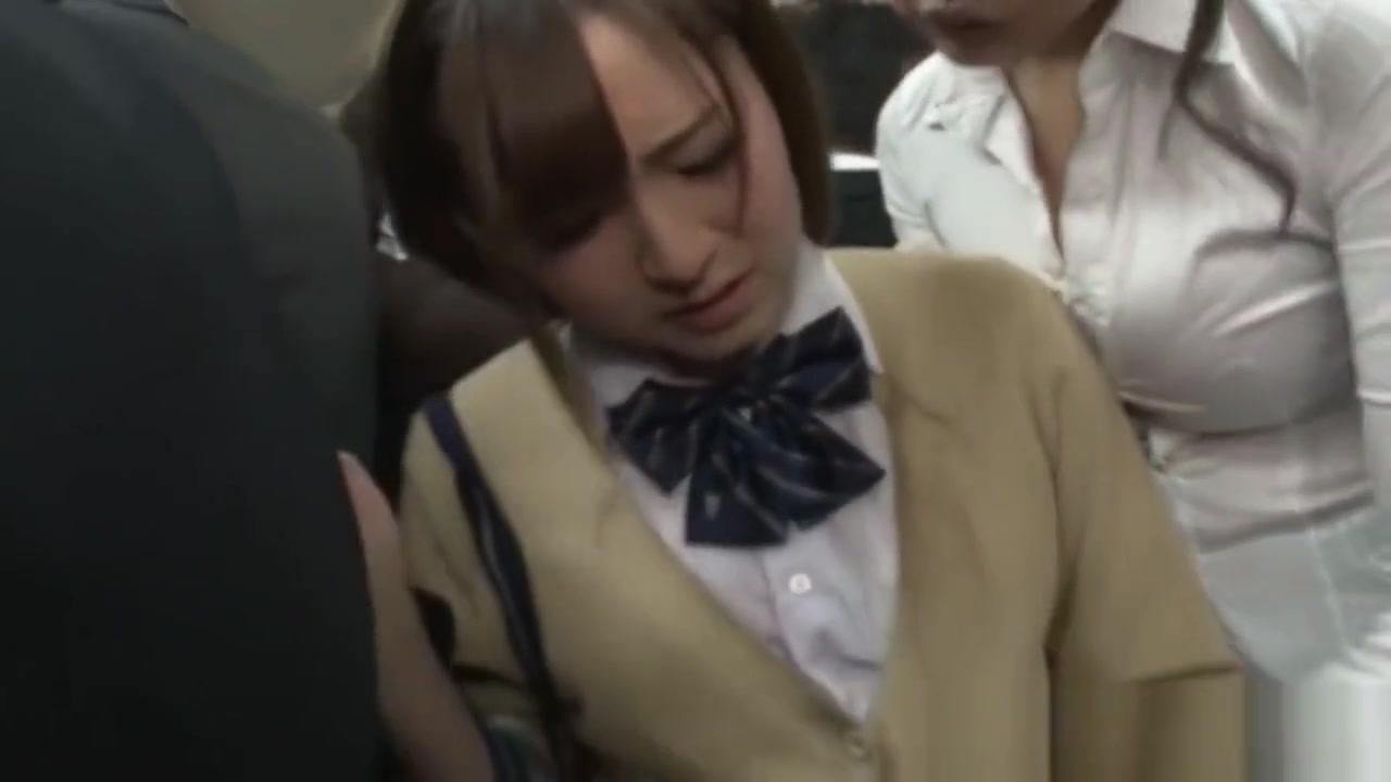 Japanese girl business suit gets molested