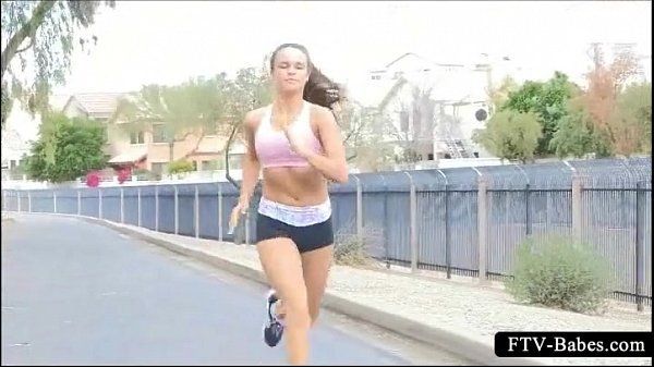 best of Ebony jogging candid