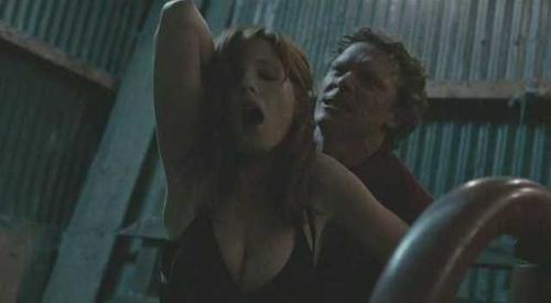 Kelly reilly outdoor scene topless puffball