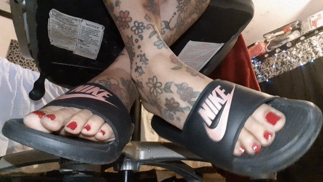 Nike shoe fetish