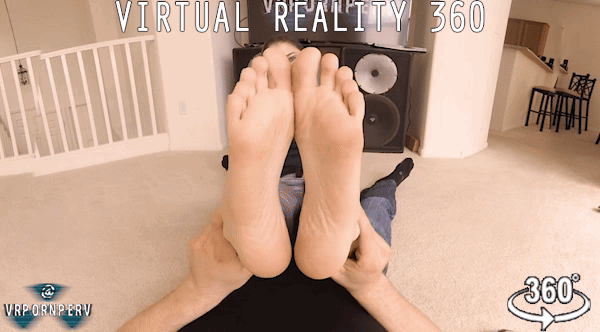 Virtual reality just different socks naked
