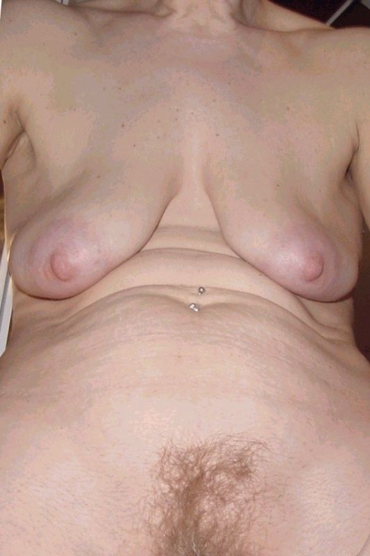 Wrinkled saggy tits mature woman